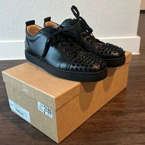 Christian Louboutin Louis Junior Spike Sneakers